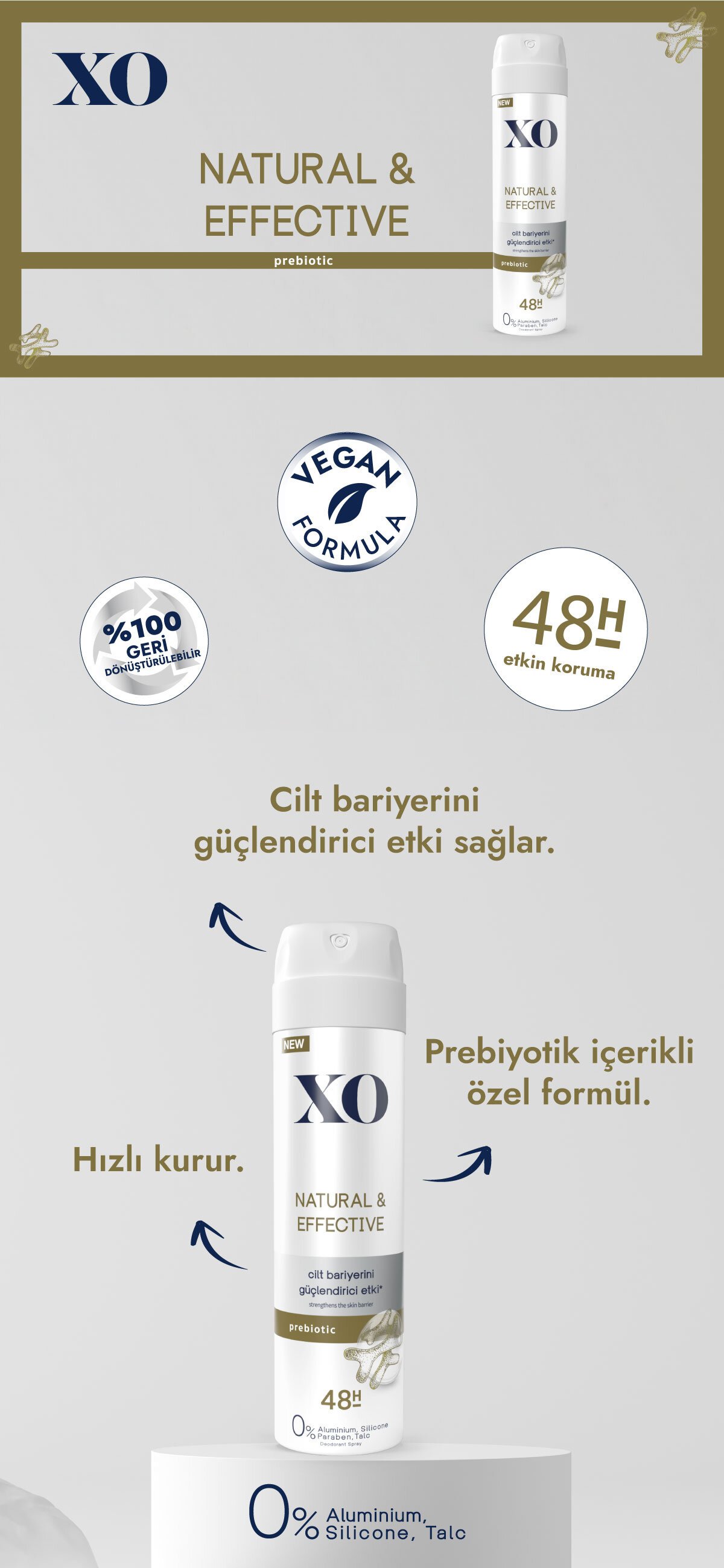 xo kadın deodorant