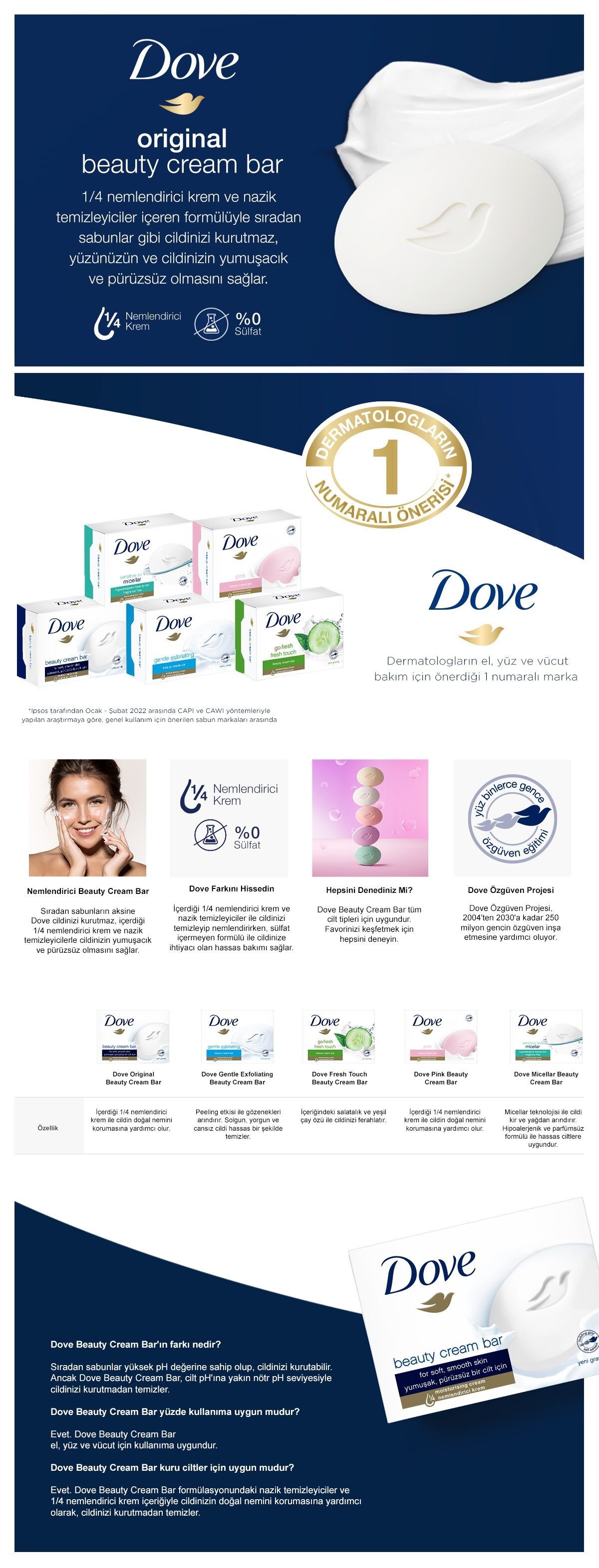 Dove Sabun Cream Bar 90 gr