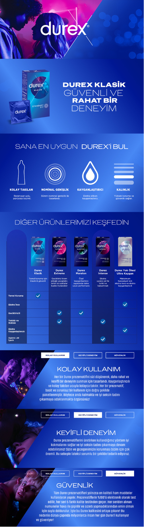 Durex Klasik 10 Adet