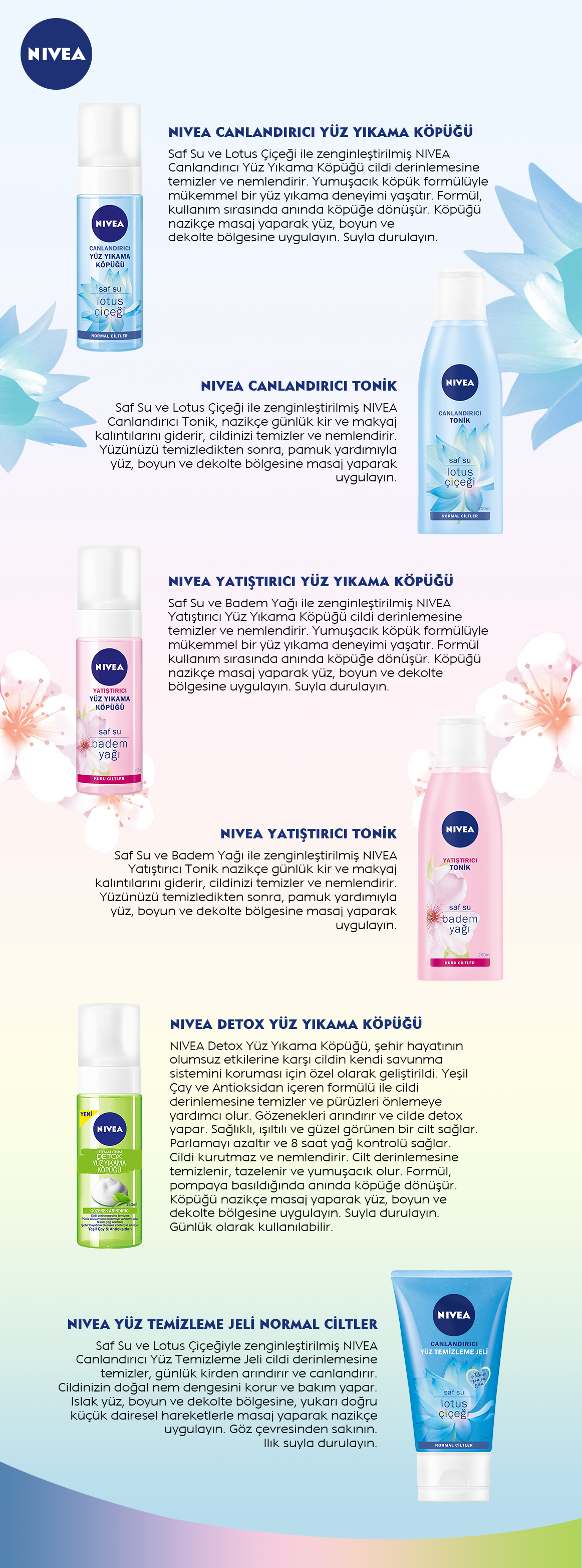 Nivea Canlandırıcı Temizleme Jeli Normal Ciltler