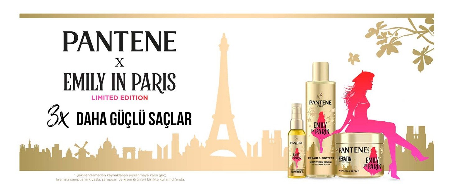 Pantene Emily in Paris Keratin Koruyucu Yağ 100 Ml