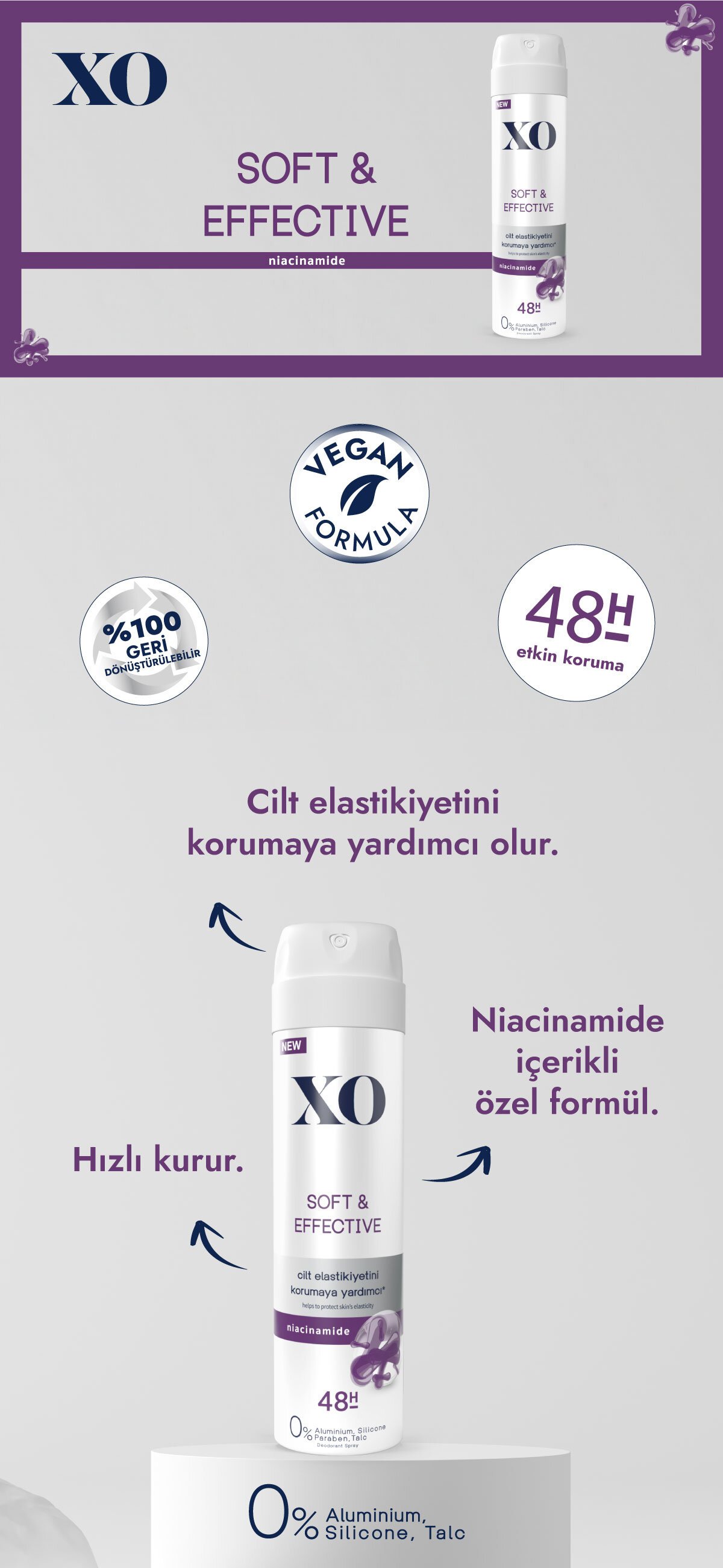 xo kadın deodorant